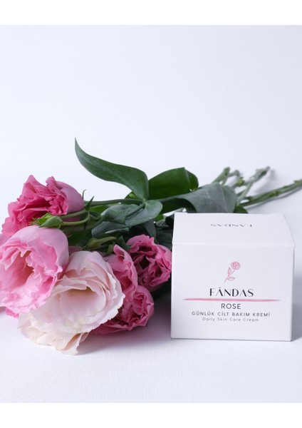 Günlük Cilt Bakım Gül Kremi - 50ml