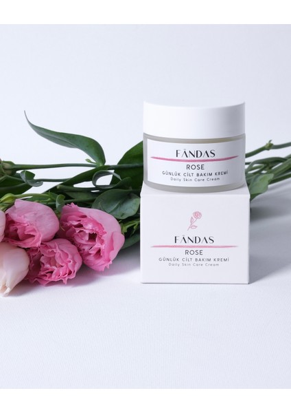 Günlük Cilt Bakım Gül Kremi - 50ml