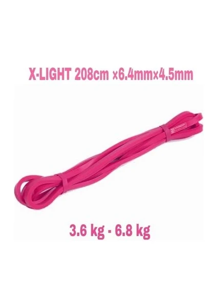 Power Band Powerband Direnç Lastiği X-Light Pembe