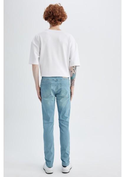 Carlo Skinny Fit Normal Bel Dar Paça Jean Pantolon X6832AZ22SM