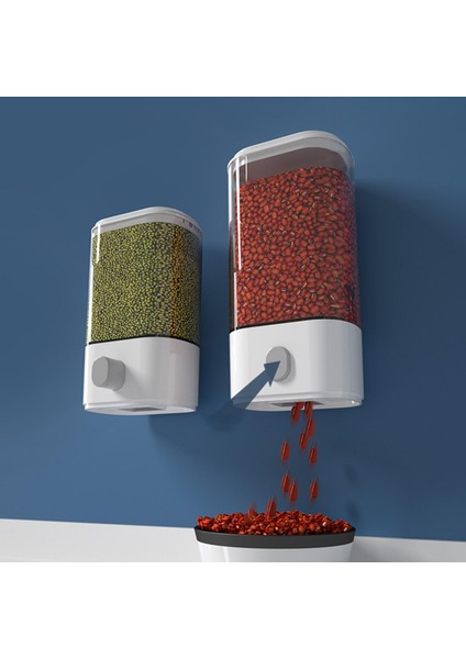Plastik Hava Geçirmez Saklama Kapları Mühürlü 1000 ml. (Yurt Dışından)