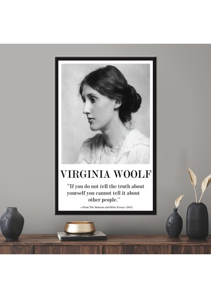 1 Parça Virginia Woolf Kadın Ünlü
