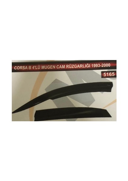 Opel Corsa B 4'lü Mugen Cam Rüzgarlık Seti fiyatları