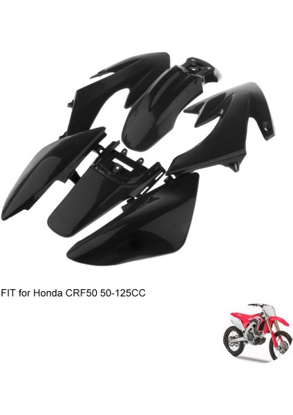 CRF50 50-125CC Kir Bisikleti Için Siyah Kaplama 280MM (Yurt Dışından)
