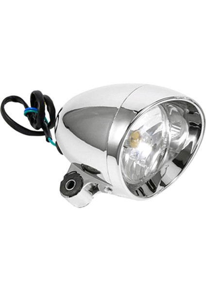 10W 12V Evrensel Motosiklet Far Retro Sisli Işık B (Yurt Dışından)