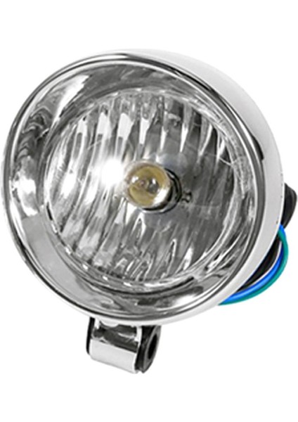 10W 12V Evrensel Motosiklet Far Retro Sisli Işık B (Yurt Dışından)
