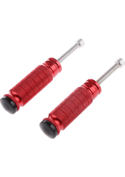 1 Çift Evrensel Cnc Motosiklet Footpegs Yolcu Dinlenme Pedalı (Yurt Dışından)