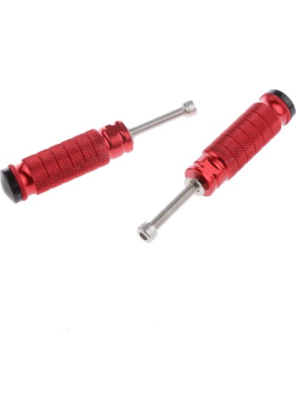 1 Çift Evrensel Cnc Motosiklet Footpegs Yolcu Dinlenme Pedalı (Yurt Dışından)