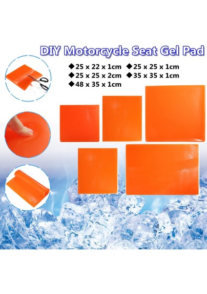 25X25X2CM Yastık Jel Pad Soğutma Jel Pad Motor Bisikletine Uygun (Yurt Dışından) fırsatları