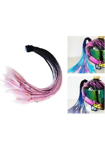 Motosiklet Örgüleri Ponytail 55CM-60CM Punk Kadın Erkeklere (Yurt Dışından)