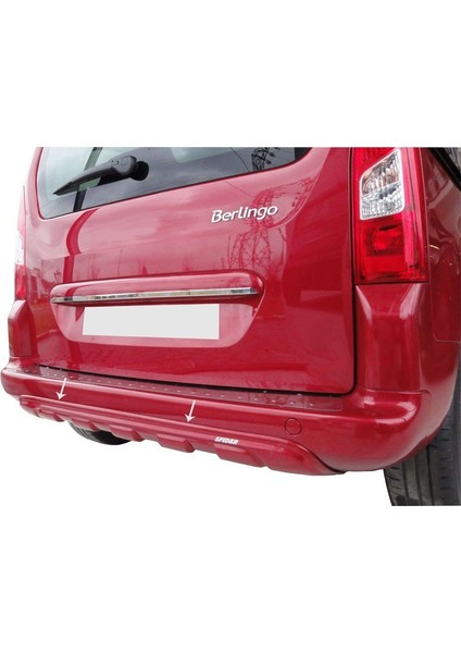 Citroen Berlingo 2 Arka Orta Tampon Fiber (Difüzör) 2008 ve Sonrası