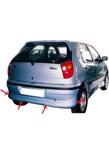 Fiat Palio Arka Tampon Altı Fiber 1998-2012