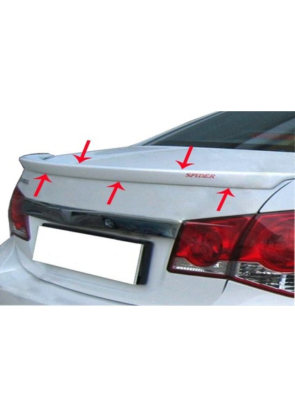 Chevrolet Cruze Spoiler Bagaj Gt Fiber 2009 ve Sonrası
