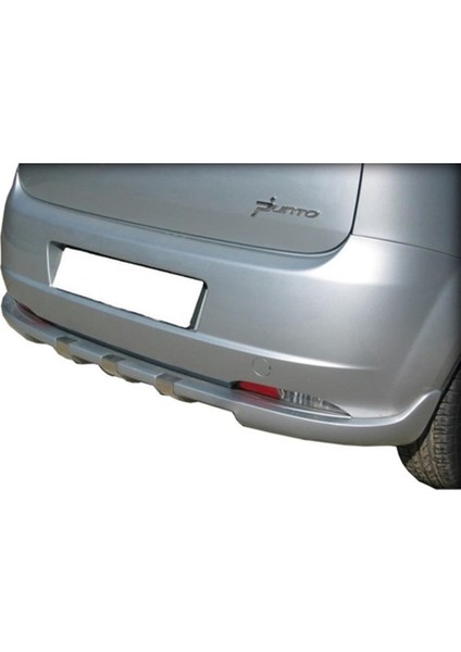 Fiat Punto Evo Arka Tampon Altı Kromlu Fiber 2010 ve Sonrası