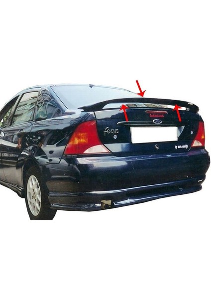 Ford Focus 1 Sd Spoiler Bagaj Yüksek Işıksız Fiber 1998-2005