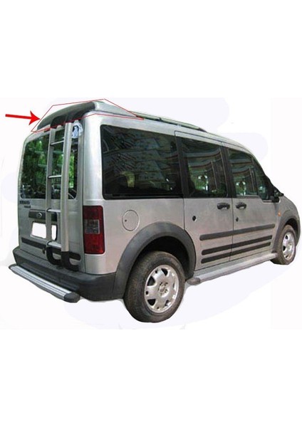 Ford Connect Spoiler Tavan (K.ş) Fiber 2002-2014