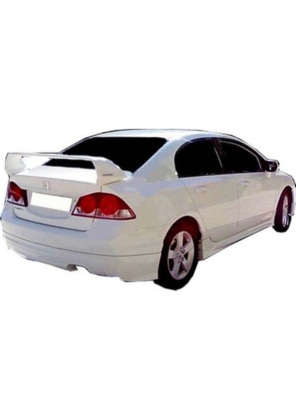 Honda Civic 7 Spoiler Bagaj Yüksek (Işıklı) Fiber 2001-2005