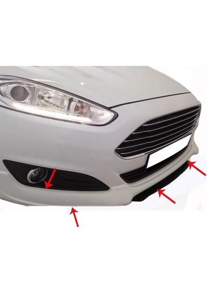 Ford Fiesta 6 Ön Tampon Altı (Facelift) Fiber 2008 ve Sonrası