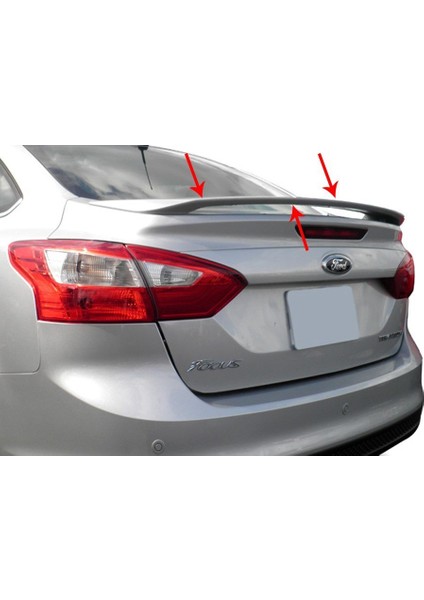 Ford Focus 3 Sd Spoiler Bagaj Yüksek Fiber 2011-2014