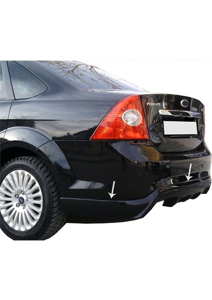 Ford Focus 2 Sd Arka Tampon Altı Fiber 2008-2011