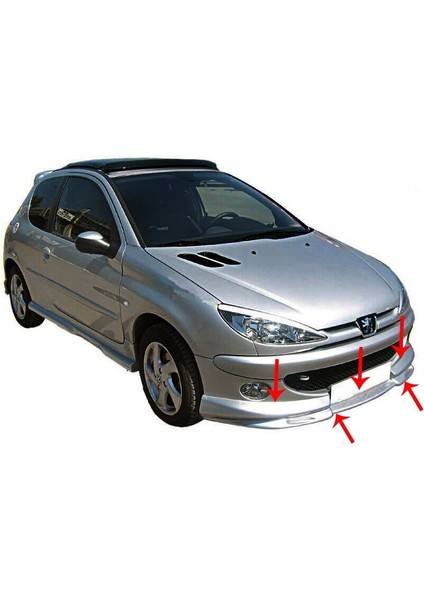 Peugeot 206 Ön Tampon Altı (3 Kapı) Fiber 1998-2012 fiyatları