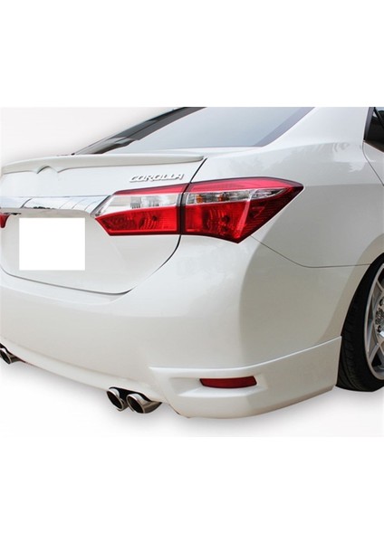 Corolla 11 E170 Arka Tampon Altı 2 Prç Fiber 2014 ve Sonrası
