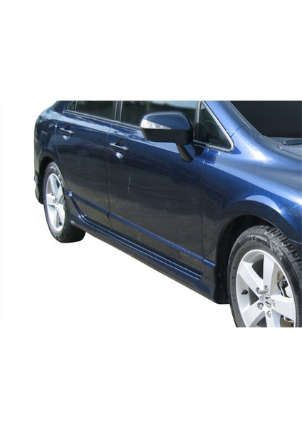 Honda Civic 8 Marşpiyel 2 Prç Fiber 2006-2011