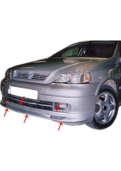 Opel Astra G Ön Tampon Altı Fiber 1998-2009