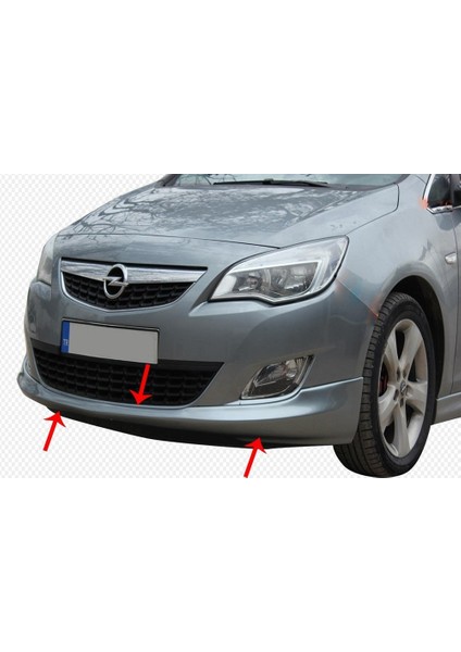 Opel Astra J Hb Ön Tampon Altı Fiber 2010 ve Sonrası