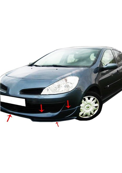 Renault Clio 3 Ön Tampon Altı Fiber 2005-2009