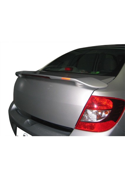 Renault Symbol 2 Spoiler Bagaj Yüksek (Işıklı) Fiber 2009-2013
