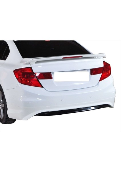 Honda Civic 9 Arka Tampon Altı (Mugen Md) Fiber 2012-2015