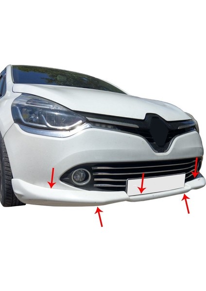 Renault Clio 4 Ön Tampon Altı Fiber 2013-2016