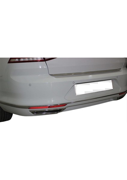 Volkswagen Passat 8.5 Arka Tampon Alt Çıtası 3 Prç Krom 2019 ve Sonrası