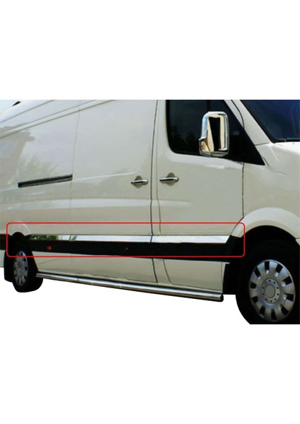 Volkswagen Crafter Yan Kapı Çıtası 10 Prç Krom (K.ş) 2006-2011