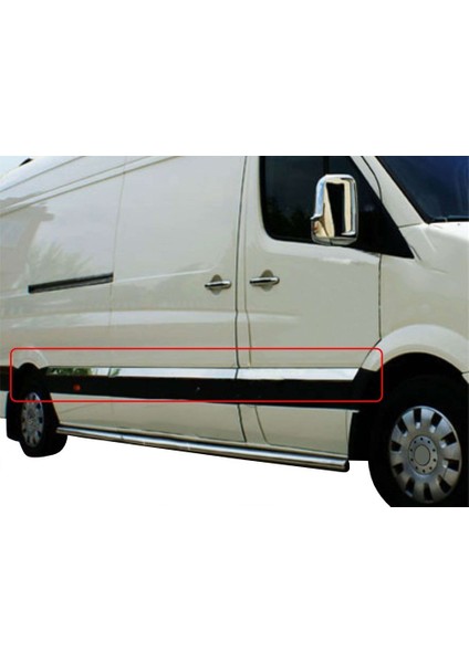 Volkswagen Crafter Yan Kapı Çıtası 10 Prç Krom (O.ş) 2006-2011