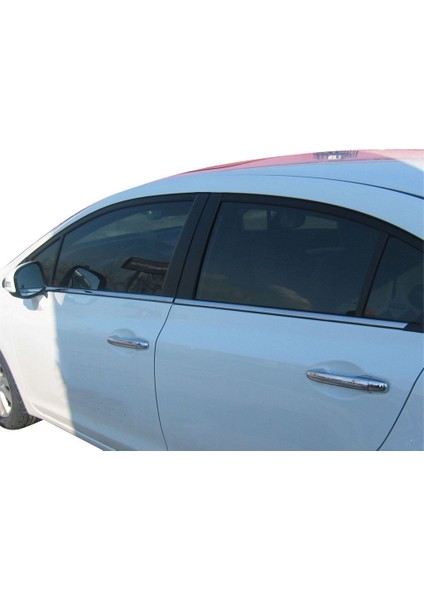 Honda Civic 9 Cam Çıtası 4 Prç krom 2012 ve Sonrası