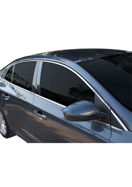 Renault Megane 4 Sd Cam Çerçevesi 12 Prç Krom 2017 ve Sonrası