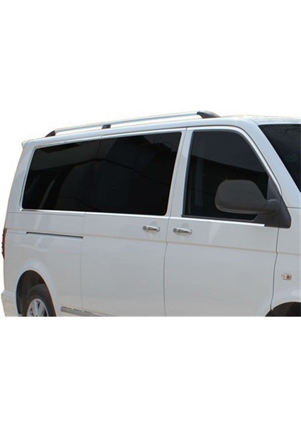 Volkswagen Multivan T5.5 Cam Çerçevesi 14 Prç Krom (U.ş) Çift Sürgü 2010-2014