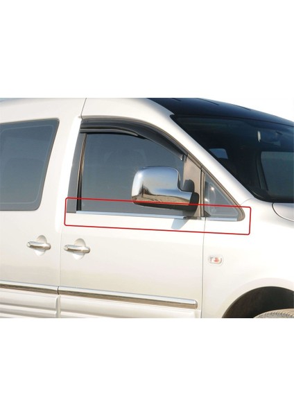 Volkswagen Caddy Cam Çıtası 4 Prç krom 2003-2010