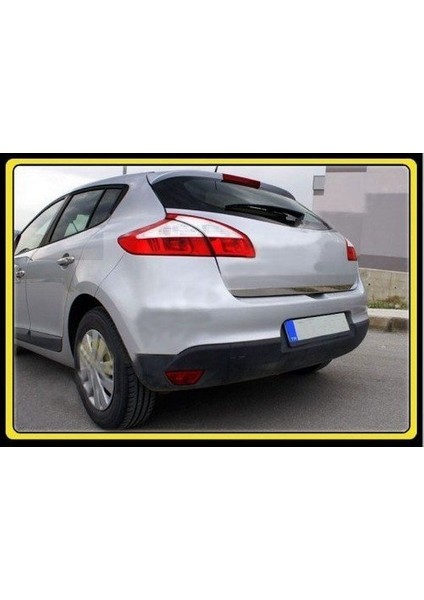 Renault Megane 3 Bagaj Alt Çıta Krom 2008 ve Sonrası