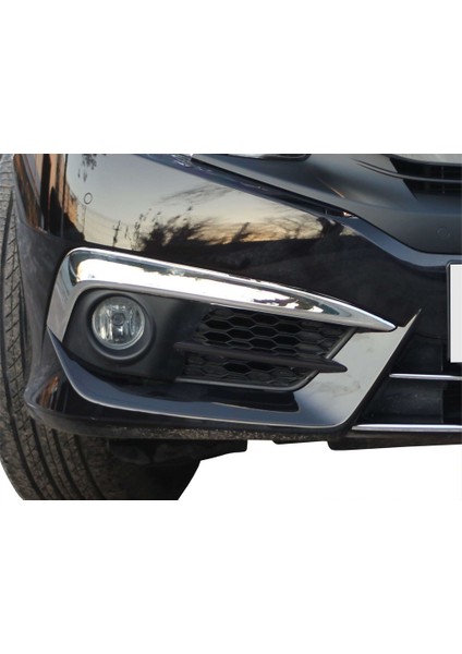 Honda Civic 10 Sis Farı Kaşı 2 Prç Krom 2016 ve Sonrası