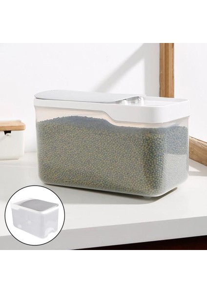 2pcs Pirinç Saklama Konteyneri Tahıl Kuru Gıda Mutfak Tahıl Çöpü Nem Geçirmez (Yurt Dışından)