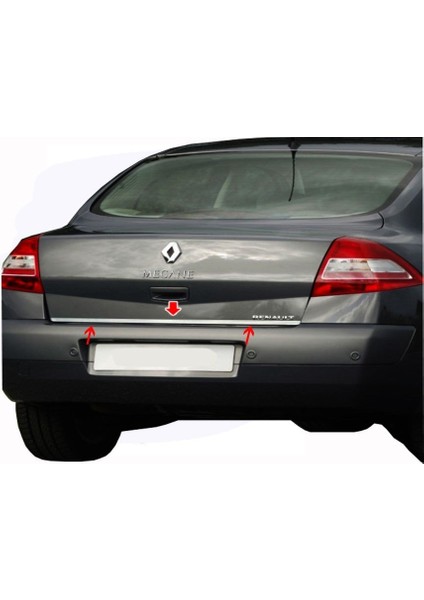 Renault Megane 2 Sd Bagaj Alt Çıtası Krom 2006-2010 fiyatları