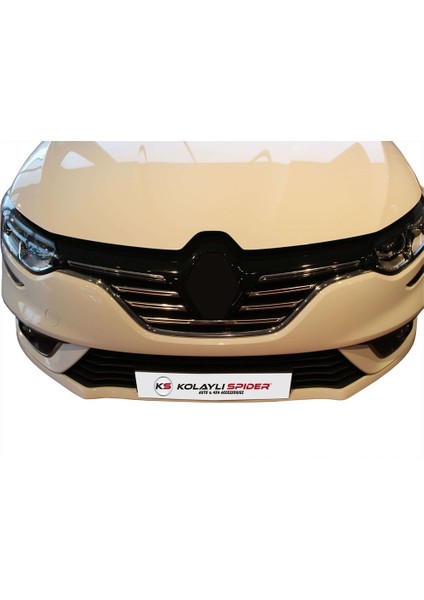 Renault Megane 4 Sd Ön Panjur 5 Prç Krom 2017 ve Sonrası