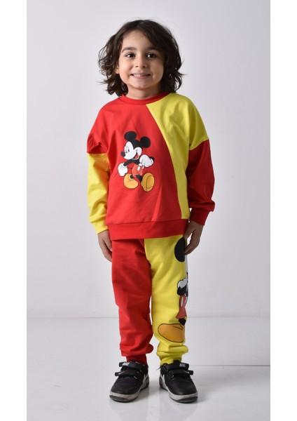 Erkek Çocuk Baskılı Eşofman Takımı