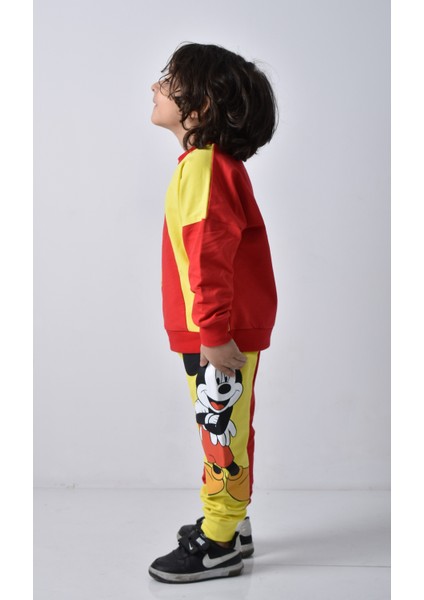 Erkek Çocuk Baskılı Eşofman Takımı modelleri