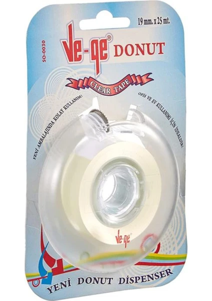 Görünmez Bant Donut Soft 19MMX25MT