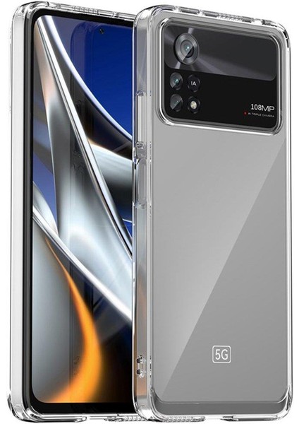 Xiaomi Poco X4 Pro 5g Kılıf Lüx Şeffaf Silikon