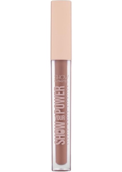 Show By Power Liquid Mat Lipstick 609